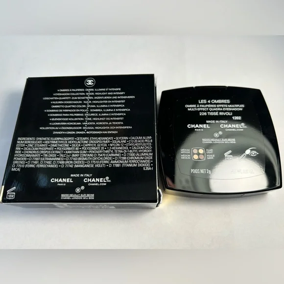 NWT🌷CHANEL LES 4 OMBRES Multi-Effect Quadra Eyeshadow in “#226 Tisse Rivoli” - Picture 5 of 7